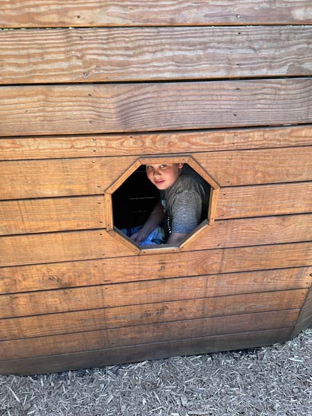 Student at Playground